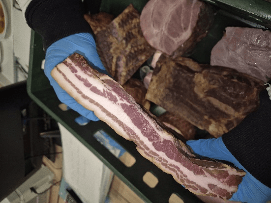 Raw Smoked Bacon (0% Weight Loss)